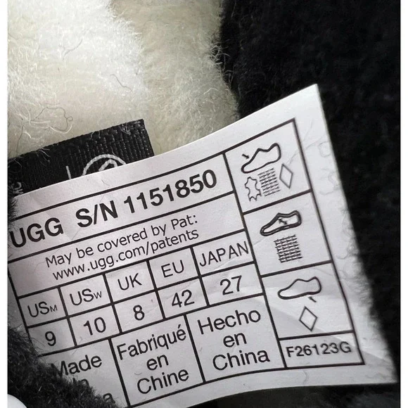 UGG Shasta Boot Tall Pink Glow Gore-Tex 1151850 Size 10W/9M New - Picture 14 of 16